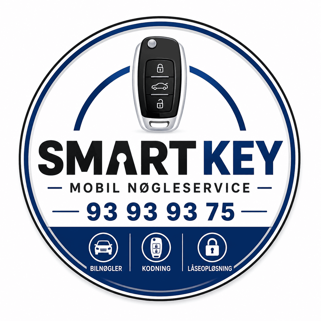 Bilnøgler SmartKey logo